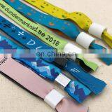 Fabric Handicraft Event Woven Printed Numbered Wristbands thumbnail-2