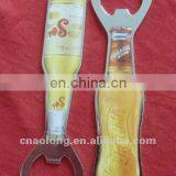 stainless steel metal bottle opener for beer