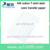 AW Cotton T Shirt Dark Subliamtion Paper for Tshirt thumbnail-1