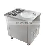 Commercial CE approved Fry Ice Machine yogurt Frying Machine round Pan Ice Cream Frying Machine