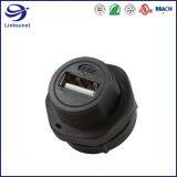 1500 Mating Cycles 1.5 A IP68 USB Screw Type PCB Wire Harness for Industrial Printers and Diagnostic Equipment