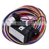 12 Circuit Basic Wire Harness Fuse Box Street Hot Rat Rod Wiring Cable Car Truck thumbnail-3