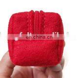 Round Felt Stationery Pouch Bag Case for Students thumbnail-4