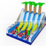 2020 Outdoor Ocean Theme Giant Inflatable Course With Ocean Ball Pool for Kids thumbnail-4