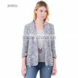 China Factory Boyish Grey Custom Lady Jacket /women Jacket