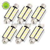 42mm 5050 8SMD 8LED Canbus Festoon C5W License Plate Light Aluminum Shell Interior Reading Lights Parking Bulb thumbnail-4