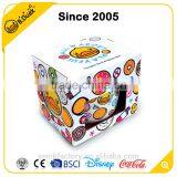 Boutique Fashion Colorful Ceramic Mug With Lid & Spoon in Handle thumbnail-3