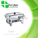 Low Prize Stainless Steel Round Roll Top Buffet Chafing Dish for Hotel thumbnail-5