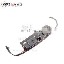Carbon Fiber S63 B850 Diffuser Fit for S-class W222 S63/S65 to B850 Carbon Fiber Rear Diffuser With Exhaust Tips thumbnail-1