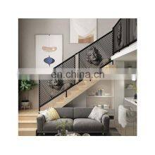Modern Stair Balustrades & Handrails Duplex Luxury Guardrail Nordic Villa Fence Corridor Railing thumbnail-1