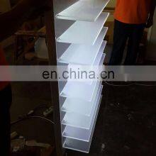 Eyewear Store Acrylic LED Wall Mounted Sunglass Display Rack thumbnail-2