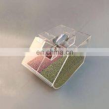Plastic Bulk Food Dispenser Clear Acrylic Bins for Food