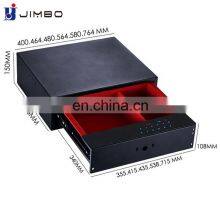 JIMBO Steel Home Wardrobe Laptop Drawer Hidden Money Burglary Electronic Security Top Open Hotel Safe Box thumbnail-2