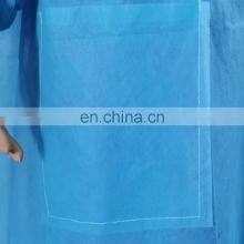 Disposable Nonwoven PP Lab Coat With Pockets and Buttons thumbnail-5