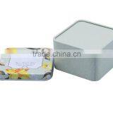 Small Square Cosmetic Package Metal Soap Tin Box thumbnail-3