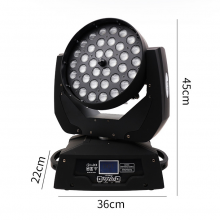 Stage Lights Factory Direct Sales 36Pcs 10W Stage Lighting for Dj Club 36*10W RGBW 4in1 Zoom Moving Head Wash Disco Light thumbnail-4