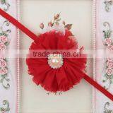 Flower Chiffon Cute Fashion Baby Hairbands Girls Headband Infant Hairband Baby Hair Accessories MY-AD00019 thumbnail-5