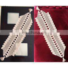 Hot Selling Macrame Crochet Table Runner, Decor Table Cotton Knitted Runner Wholesale in Vietnam thumbnail-5