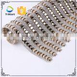 Gold Rhinestone Blanket For Shoes Clothing Rhinestone Stickers thumbnail-1