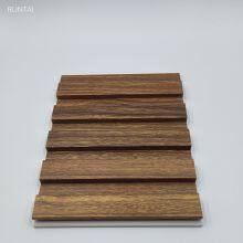 Wood Color and Marble Color Wpc Wall Panel Cladding Wpc Fluted Wall Panel 150-9mm