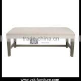 OT-030 Euro Style Bedroom Furniture Dresser Bench Stool thumbnail-1