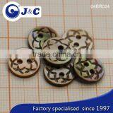 J&C Brown MOP Shell Buttons,pearl Shell Buttons for Fashion Shirt.BR024, BR025