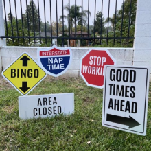 Custom PP Corrugated Sign Boards – Durable Outdoor Warning & Advertising Panels thumbnail-2