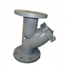 DIN Standard Flange GG25 WCB Cast Steel Full Bore Y Type Strainer Pipeline Filter Water thumbnail-5
