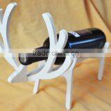 Деревянный стойка для бутылок вина, полка для демонстрации бутылок вина, деревянный держатель для одной бутылки вина