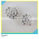 Charms Sew on Crystal Mix White Pearls 18mm Diameter Shoes Decoration thumbnail-3