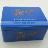 Dongguan Rectangular Shaped Metal Tin Box,battery Tin Box thumbnail-1
