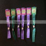 MDW87 Colorful Logo Printed 125khz T5577 Rfid Nylon Wristband