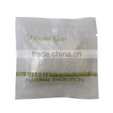 hot sale transparent white promotional disposable PE hotel shower cap /amenities for hotels