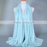 Wholesale Fashion Solid Color Plain Elastic Cotton Muslim Jersey Hijab thumbnail-6