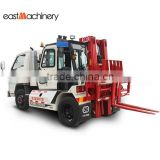 Truck Mounted Forklift Road Forklift Special Vechile With Forklift 2T in Dubai