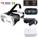 2016 New Product Portable 2nd Generation 3D VR BOX 2 Virtual Reality 3D Glasses for Blue Film Sex Video Open
