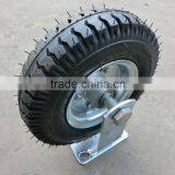 8" Pneumatic Rubber Castor / Fixed Caster and Swivel Caster thumbnail-4