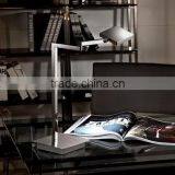 Switch Brushed Nickel Finished Office Lamp