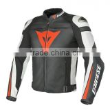Custom made leather jacket/fashion leather jacket/Men Motorbike racing Leather Jacket/Motorcycle Biker Jacket/WWB-MB-DN-400