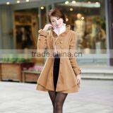 Slim And Fashion Coat With Long Sleeve For Women thumbnail-3