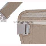 Travel Rfid Blocking Waist Money Belt With Zipper Pocket thumbnail-6
