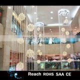 Decorative led ball atrium decoration , indoor hanging flower decoration, four seasons decoration