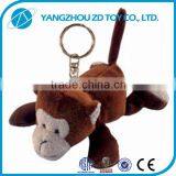 New Style Lovely Fashionable Soft Plush Monkey Keyring