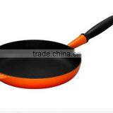 cast iron preseasoned fry pan,cast iron enamel round frying pan