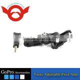 3-way Adjustable Pivot Arm for Gopro Hero 2/3/3+/4/4 Session thumbnail-5