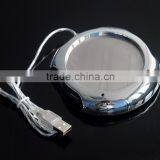 Electroplate Shiny Usb Hub Cup/mug Warmer With Usb Hub thumbnail-6