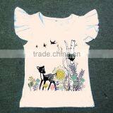 Custom Sweet Kids Sublimation t Shirt Baby Girls Cartoon T-shirt thumbnail-5