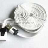 Low Price High Quality Flat Dual Color USB Extension Cable