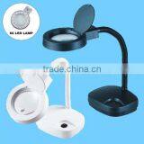 Skin Checking Led Magnifier Lamp/magnifying Portable Lamp With Stand/beauty Magnifying Lamp Medical