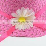 Sunflower Children Straw Hat,Wholesale Crochet Straw Hat For Chirldren thumbnail-6
